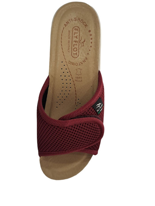 WOMEN'S SLIPPERS FLYFLOT SUMMER CLASSIC IN RED 4413