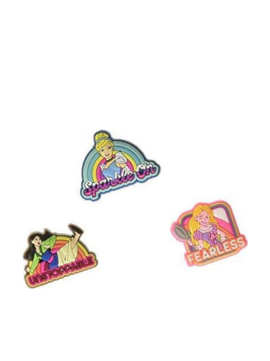 Crocs Jibbitz Charms Disney Heroines Multicolour Set of 3 Pieces