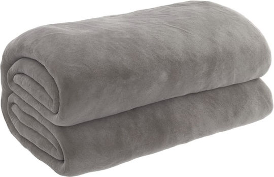 vidaXL Gravity Single Blanket 152x203cm Gray