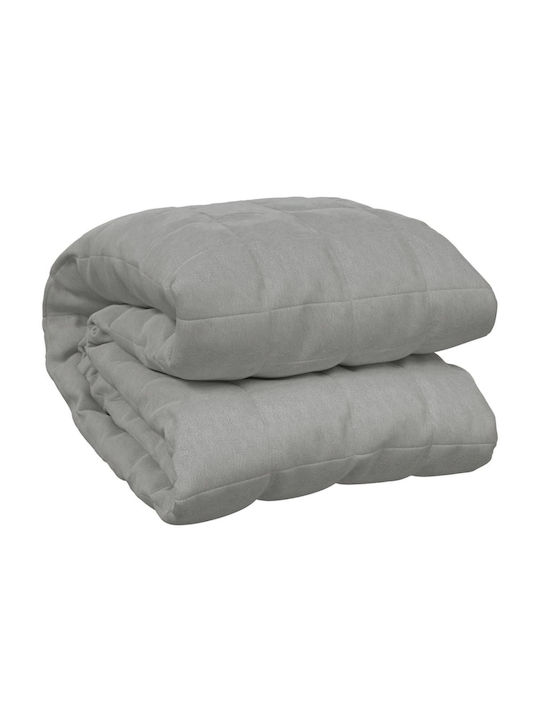 vidaXL Schwerkraftdecke Couch 122x183cm Grau