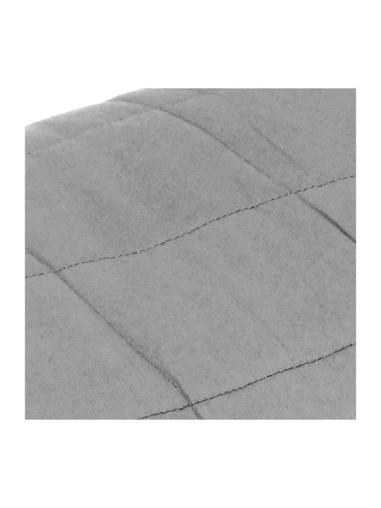 vidaXL Schwerkraftdecke Moné 155x220cm Grau