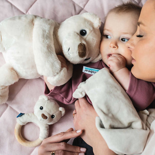 Whisbear Bear Μασητικός Κρίκος Οδοντοφυΐας από Ξύλο για 0 m+