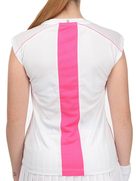 Fila Women's Athletic Blouse Sleeveless White