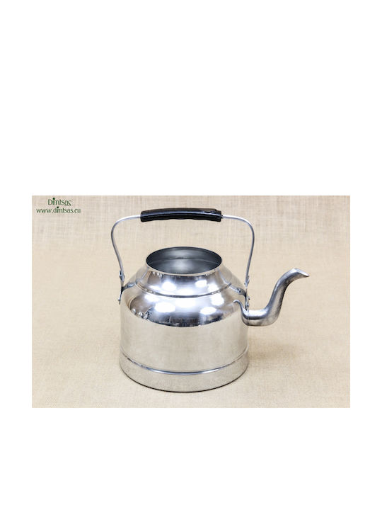 Ceainic Aluminiu Argintiu