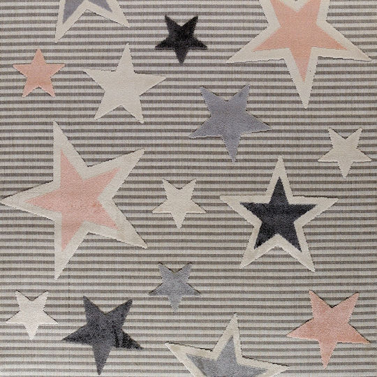 Tzikas Carpets Παιδικό Χαλί Αστέρια Πολύχρωμο 133x190cm
