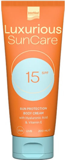 InterMed Luxurious Suncare Family Pack SPF15 Set with Sunscreen Face Cream & Sunscreen Body Lotion
