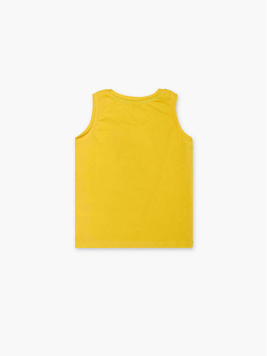 Tuc Tuc Kids Blouse Sleeveless Yellow Net