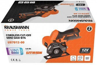 Krausmann U87012-12S Τροχός Mini 76mm Μπαταρίας 12V Solo