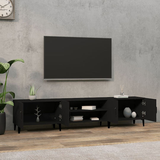 Suport TV Negru L180xW31.5xH40cm