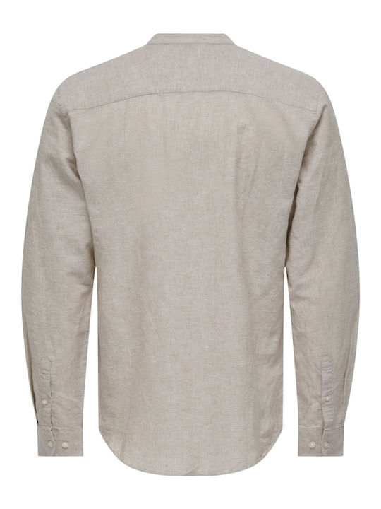 Bluza Mânecă Lungă Bej