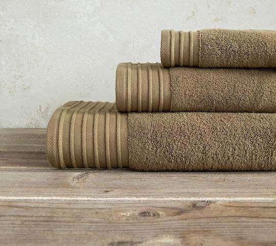 Nima Prosop de corp Feel Fresh 90x145cm. Gold Brown Greutate 480gr/m²