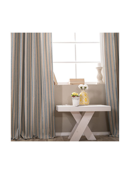 Teoran Curtain with Pencil Pleat Prado 05 140x260cm