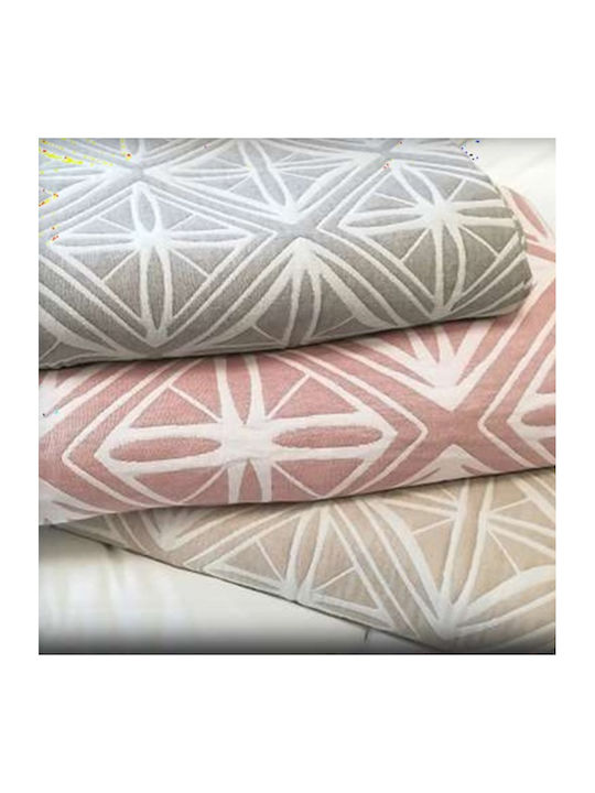 Kipper Rhombus Decke Moné 160x240cm Beige