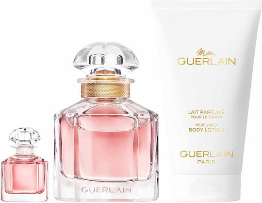 Guerlain Mon Guerlain Damen Set mit Eau de Parfum und Mini Duft