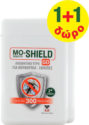 Menarini Mo-Shield Go Insektenschutzmittel Rohr Geeignet für Kinder 34ml 2Stück