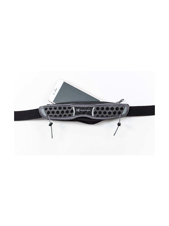 FUELBELT RUNNING STRETCH RACE BELT GREY-BLACK - FLB/500064