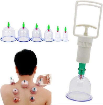 Therapeutic Device with Suction Cups Set 6pcs