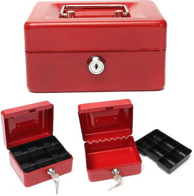 Κουτί Ταμείου με Κλειδί 81006MCB00RD Κόκκινο