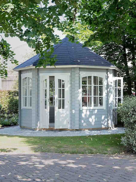 Wooden Home Beige L3.23xW3.23xH3.7m