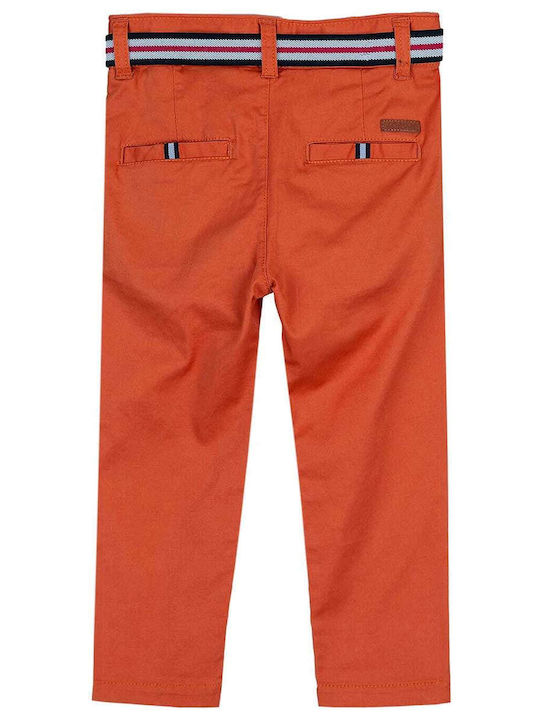 Losan Kids Chino Fabric Trousers Orange