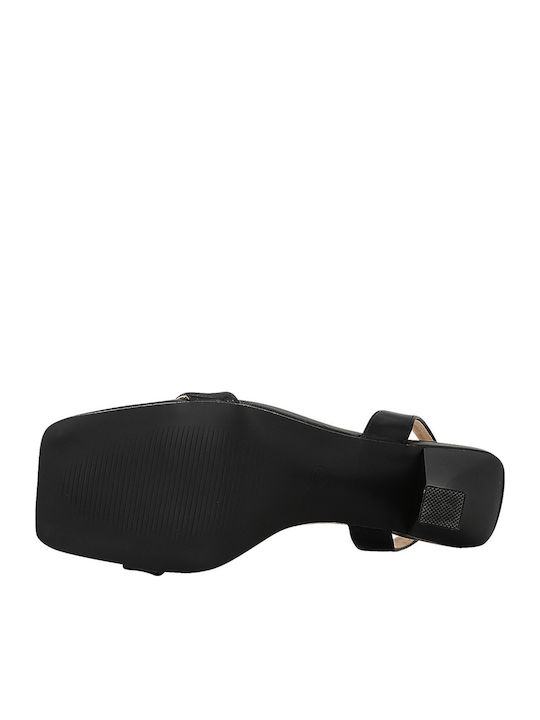 Sandel Din piele Sandale Negre