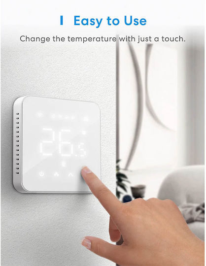 Meross MTS200BHK Smart Digital Thermostat with Wi-Fi