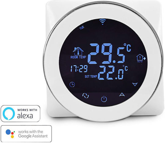 Hysen HY04-B Wi-Fi Smart Digital Thermostat with Touch Screen και Wi-Fi