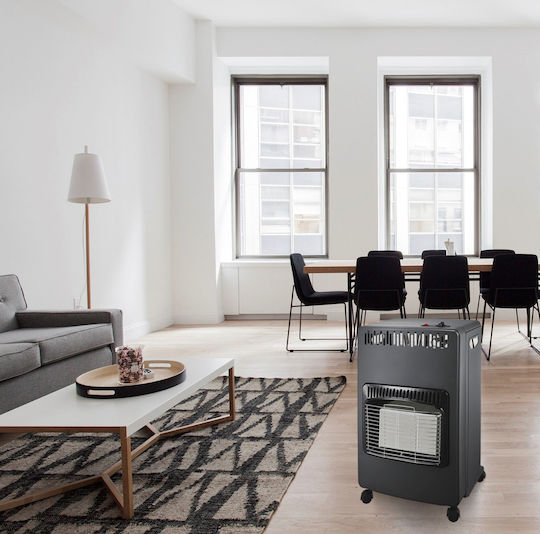 Bronx BL 4200C HC 21073 Керамична Индор Газови Отоплители 4200W Черен 42x49x74.50см