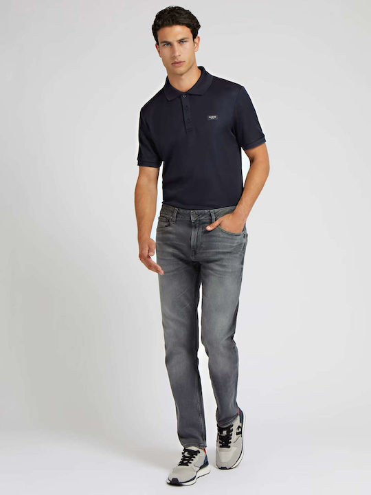 Men's Jeans Pants with Slim Fit Gray