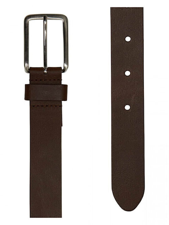 30377 Herren Gürtel Leder Braun