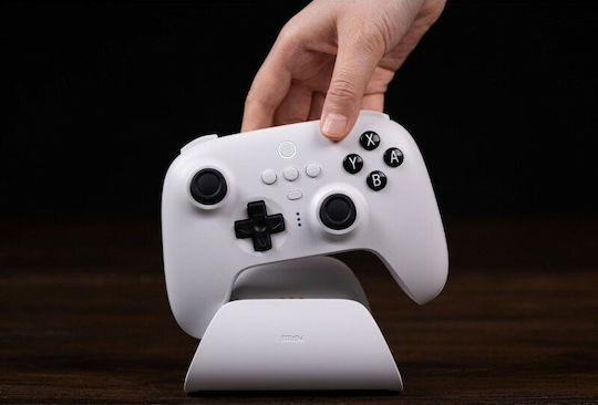 8Bitdo Ultimate with Charging Dock Wireless Gamepad for Android / PC White