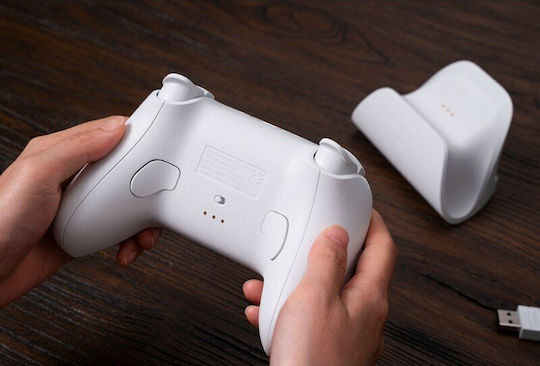 8Bitdo Ultimate with Charging Dock Wireless Gamepad for Android / PC White