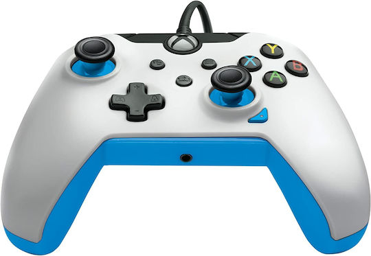 PDP 049-012-WB Ενσύρματο Gamepad για PC / Xbox Series / Xbox One ION White