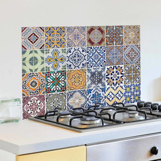 Декоративно Стикер Стена Azulejos L 1бр 65x47бр Ango