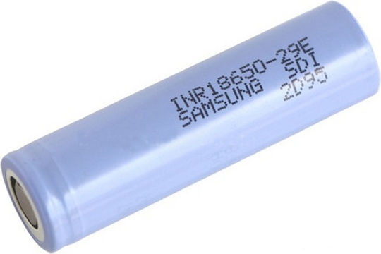 Samsung INR18650-29E Επαναφορτιζόμενη Μπαταρία 18650 Li-Mn 2850mAh 3.7V 1τμχ
