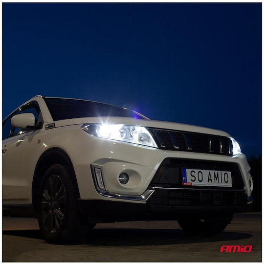 AMiO Λάμπες Αυτοκινήτου BF Series H11 / H8 / H9 LED 6000K Ψυχρό Λευκό 12V 50W 2τμχ