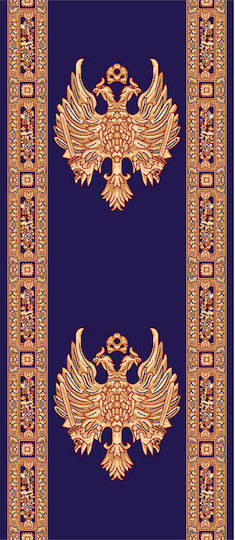 Isexan Church Carpet Corridor Orthodoxia Blue 100x130cm 40-1013-1000