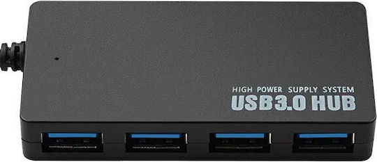 Logic Crystal Logic G-34UP Hub 4 Θυρών USB 3.0 με σύνδεση USB-C