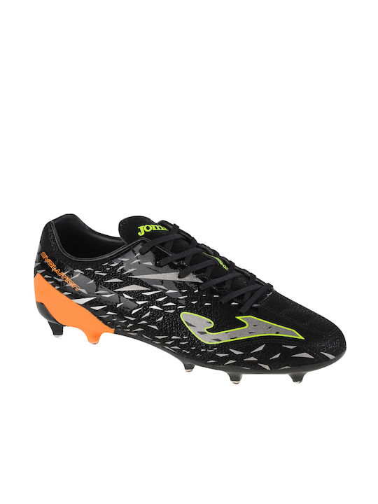 Joma Evolution Cup FG Low Football Shoes with Cleats Black