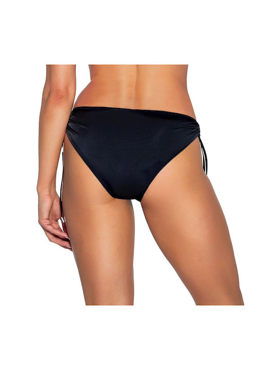 AVA Bikini Alunecare Negru