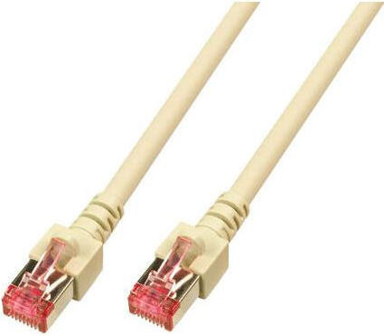 EFB S/FTP Cat.6 (Gigabit) Καλώδιο Δικτύου Ethernet 3m Μπεζ