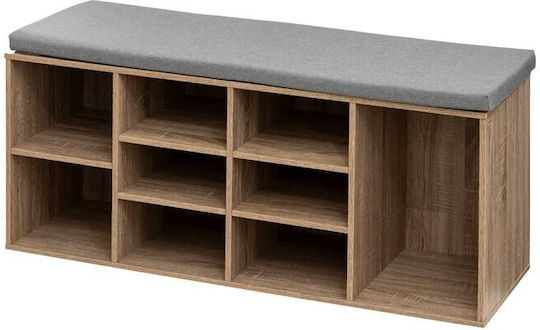 F-V Bench Entry Furniture with Shoe Rack & Bench 105x34x49cm