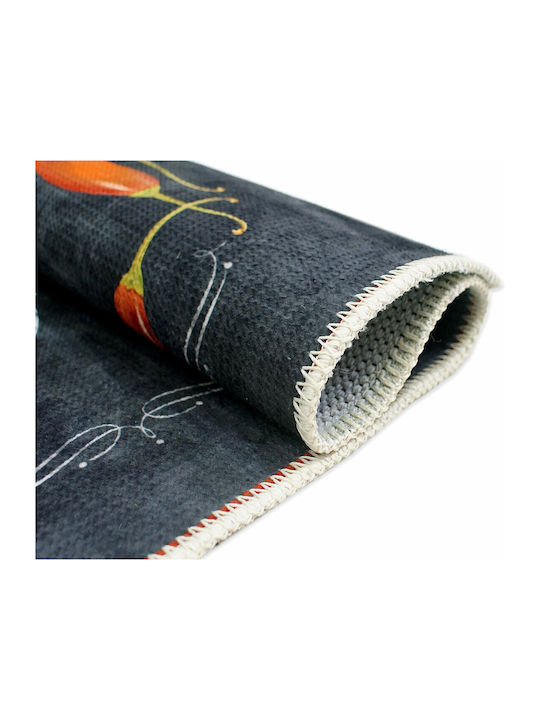 Beauty Home Kitchen Mat Runner Waterproof Gray 60x160cm