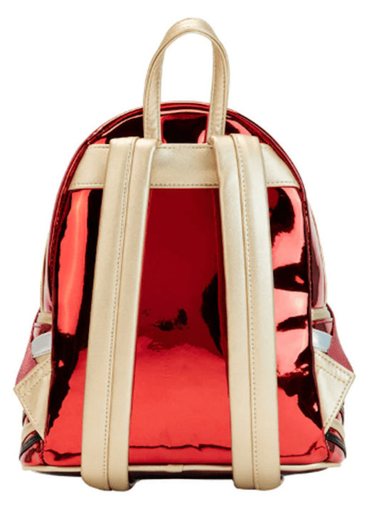 Loungefly Marvel - Iron Man 15. Jubiläum Kinder Tasche Rucksack Rote 23x11.25cm Marvel Iron Man 15. Jubiläum Cosplay Mini Loungefly Marvel - Iron Man 15. Jubiläum Kinder Tasche Rucksack Rote 23x11.25cm Marvel Iron Man 15. Jubiläum Cosplay Mini