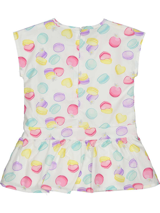 Kinderkleid Kurzärmelig Mehrfarbig