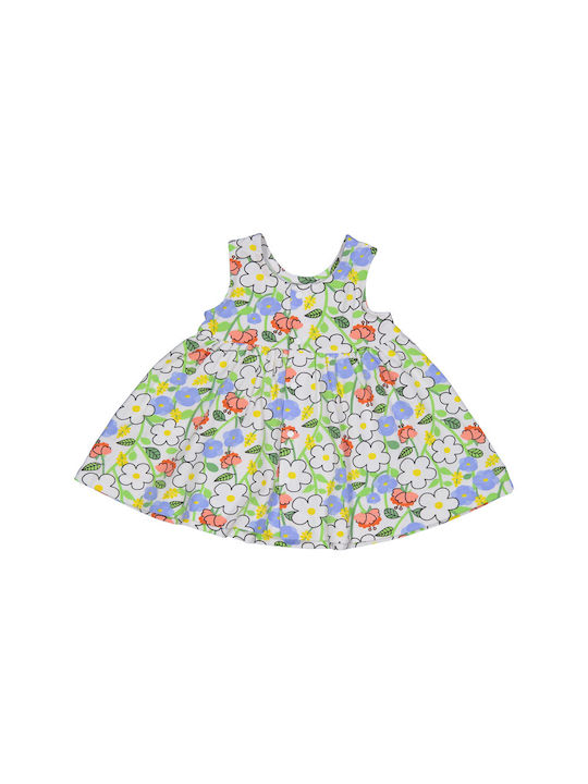 Birba Trybeyond Kids Dress Floral Sleeveless Multicolour