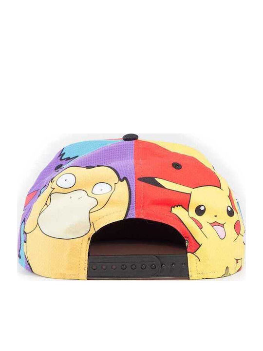 Pokemon Men's Snapback Cap Multicolour