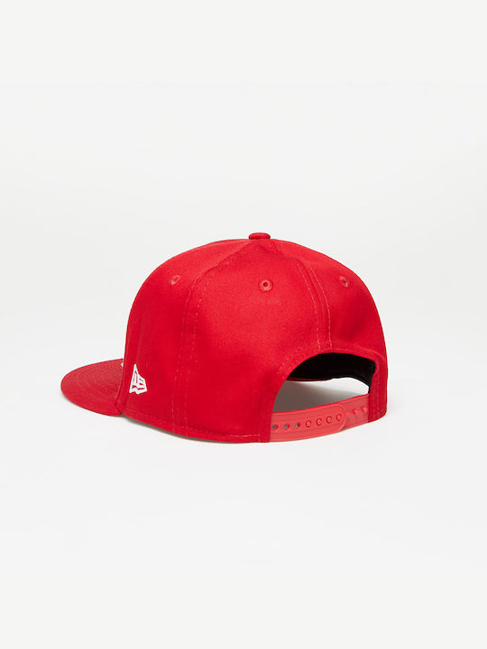 New Era Men's Snapback Cap Red