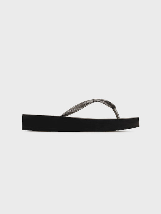 Emporio Armani Women's Flip Flops Black