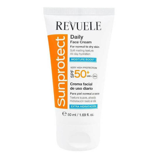 Revuele Sunprotect Daily Extra Hydration Αντηλιακή Κρέμα Προσώπου SPF50 50ml